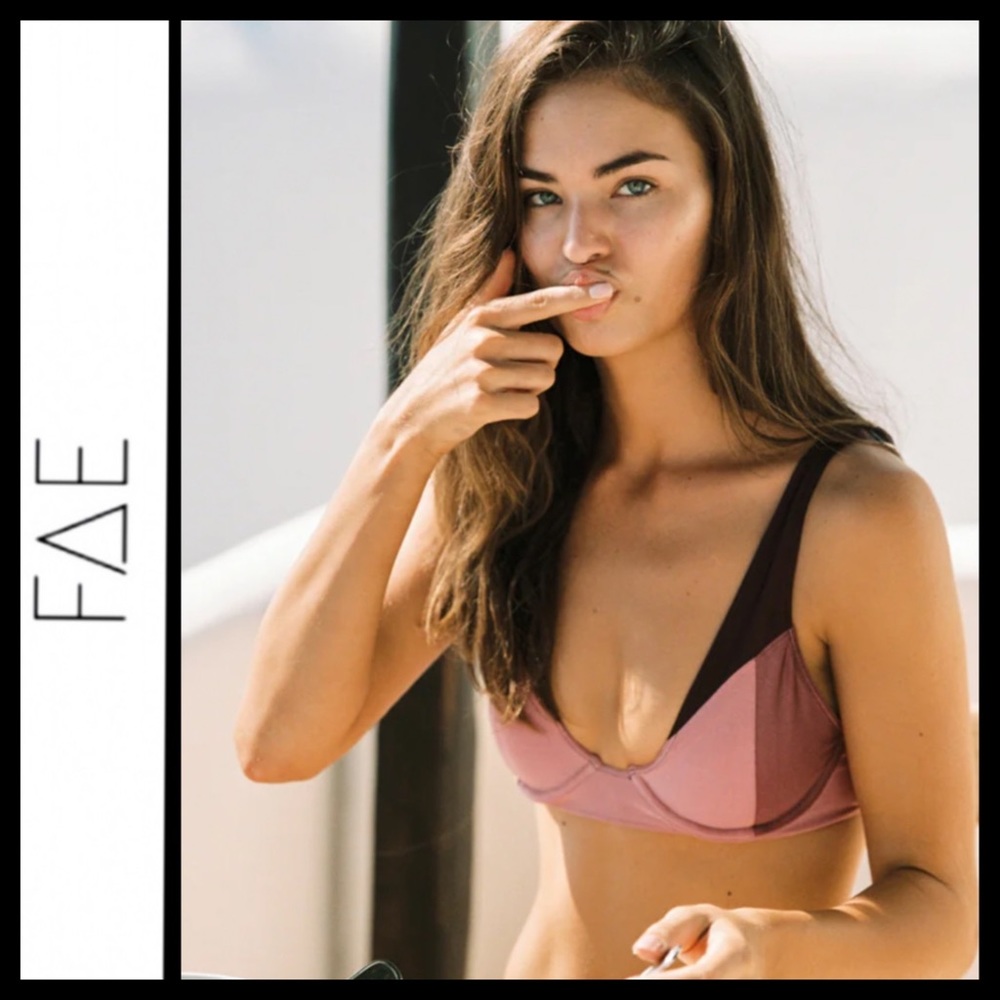 NWOT Fae Hammond Bikini Top